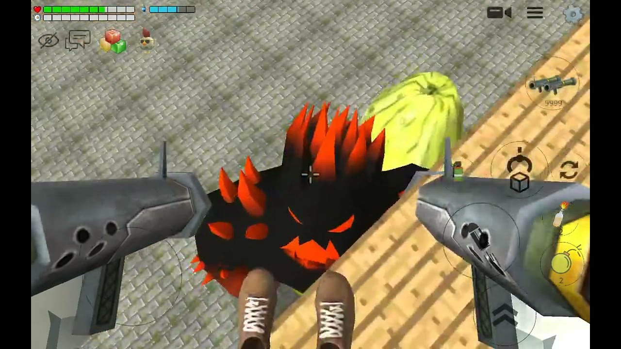 Вызываем плачущую курицу! В игре chicken gun