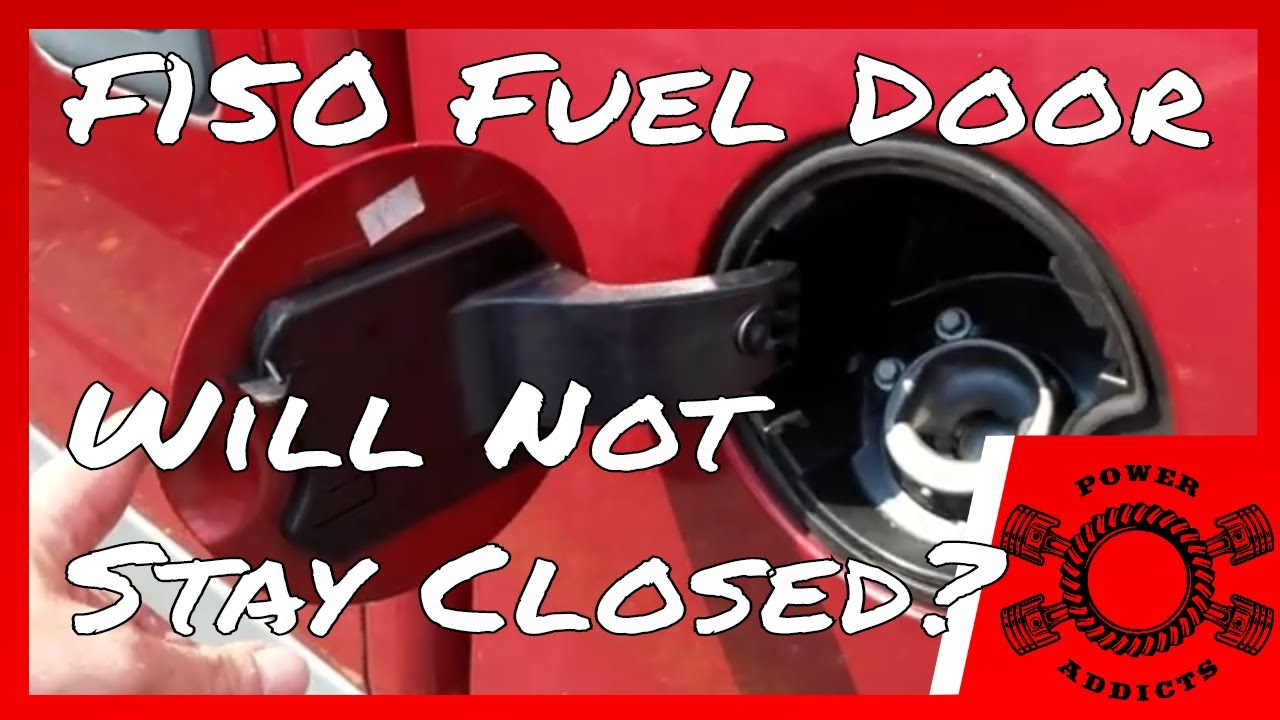 How to fix Ford F150 loose fuel door the RIGHT way! #f150fueldoor #loosefordfueldoor