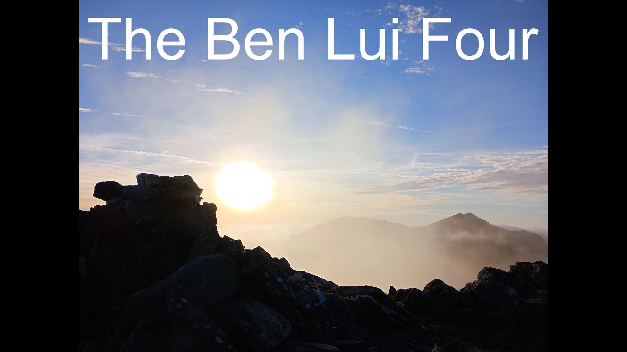 Autumn on the Ben Lui Four