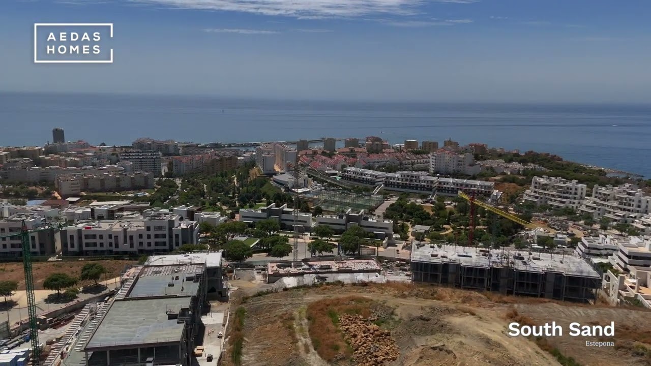 🚧 Avance de obras - South Sand (07/2025) Pisos de obra nueva en Estepona