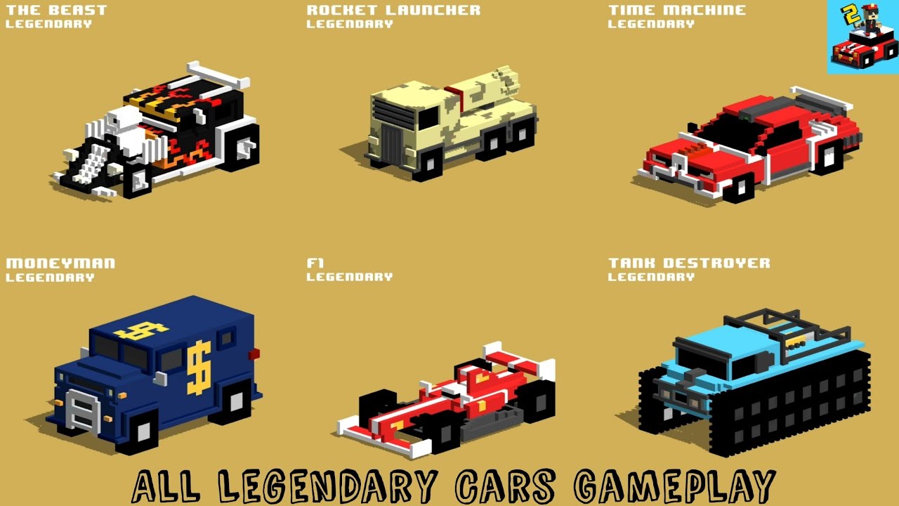 Smashy Road: Wanted 2 | All Legendary Cars Gameplay [ Android ] showing some of the game's features!