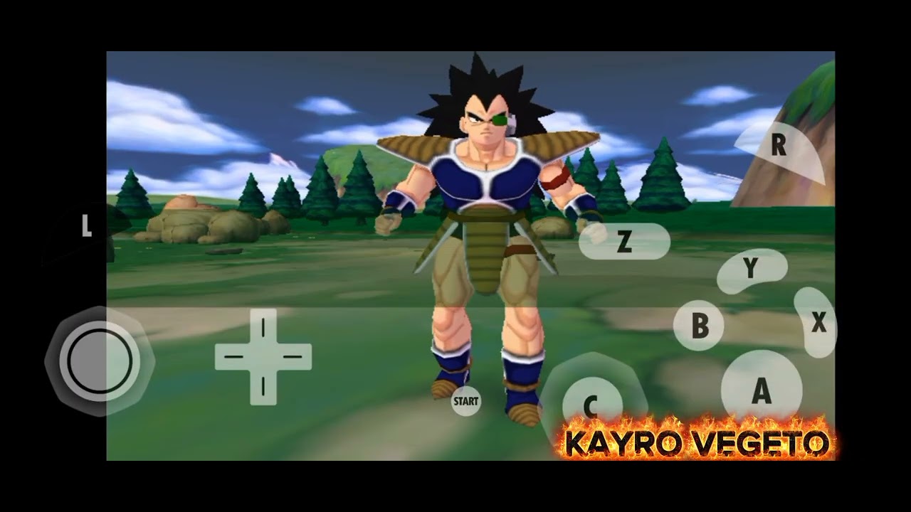 DRAGON BALL Z GOHAN CON KAMEHAMEHA Y MASENKO vs RADITZ