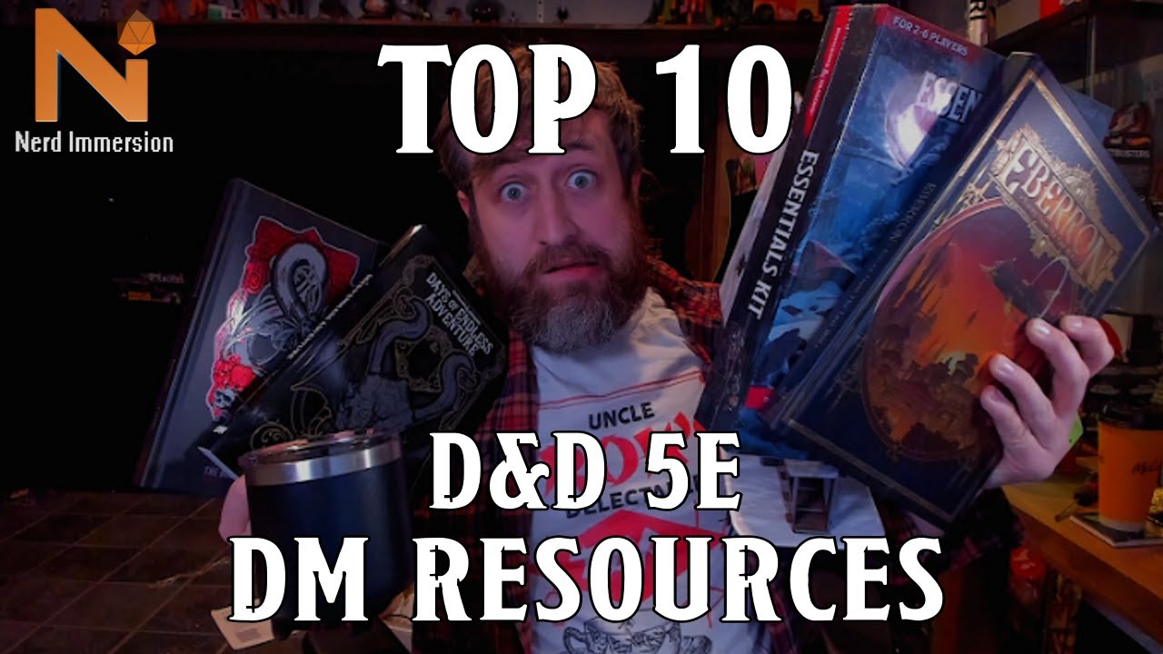 10 лучших ресурсов для DM в D&D 5e | Nerd Immersion