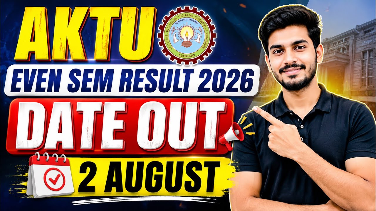 AKTU Even Sem Result 2026 Out 🔥 | AKTU Result 2026 | AKTU Even Semester Result Latest Update