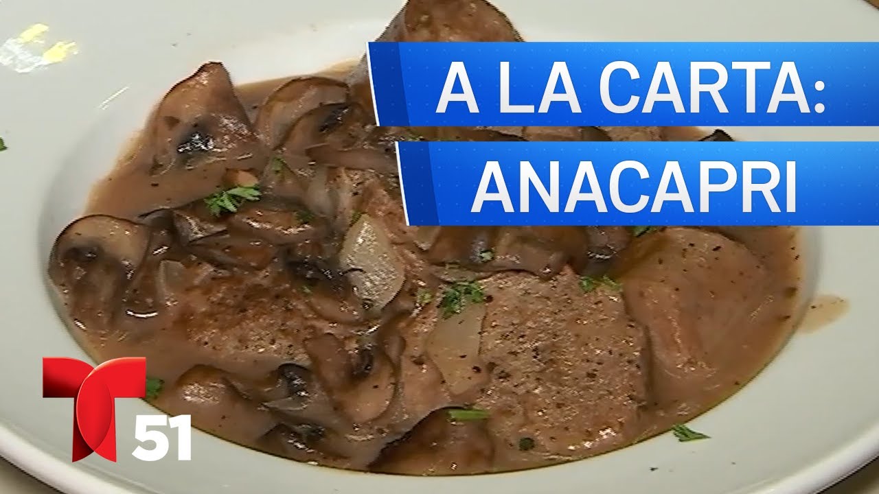A la Carta: restaurante italiano Anacapri
