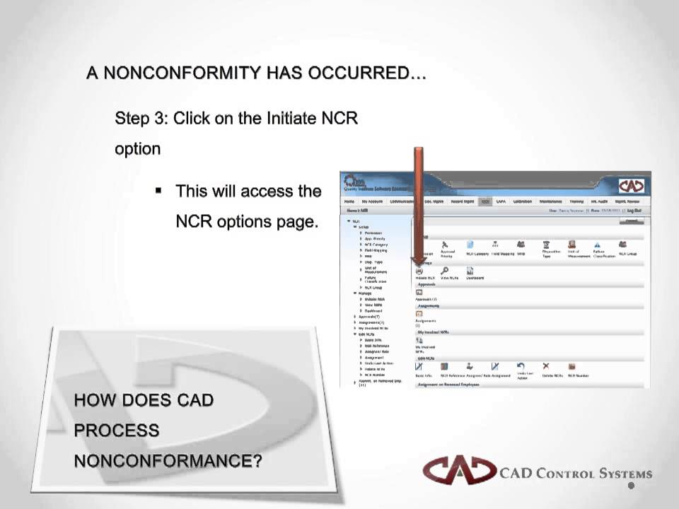 Nonconformance Reporting
