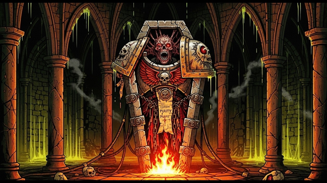 A Single Night of Terror Inside a Space Marine Tomb World in Warhammer 40K