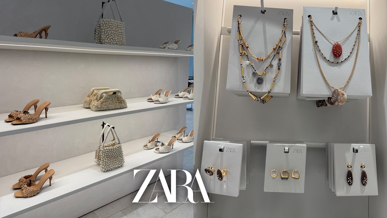 🩵ZARA NEW SUMMER 2026 ARRIVALS 🧡 ELEGANT BAGS, SHOES & JEWELLERY