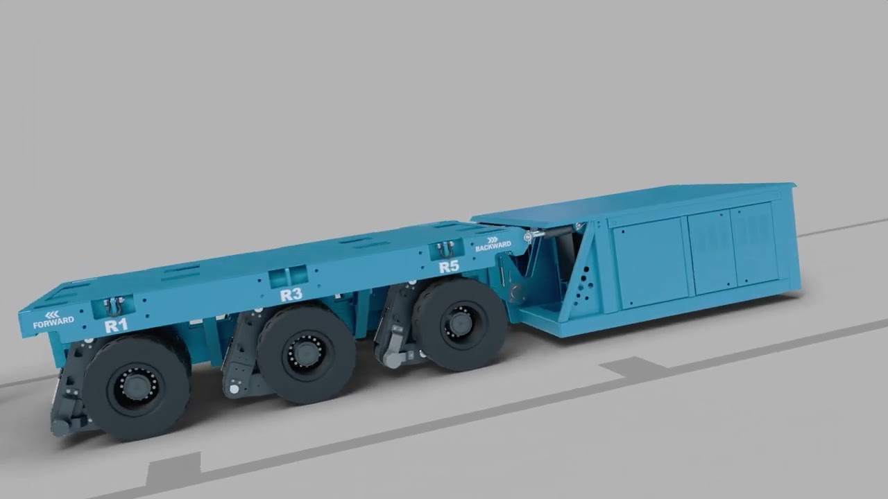 INDUSTRIAL LIFT 100ton - SPMT