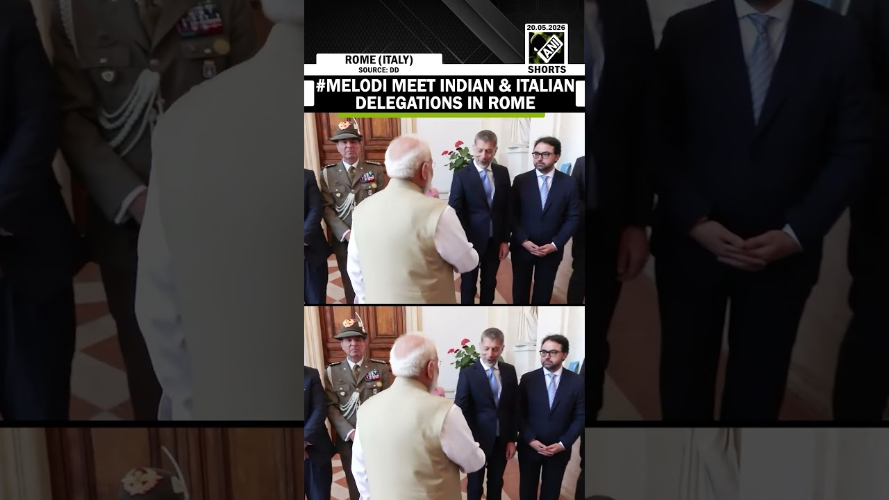PM Modi, Italian PM Meloni meet the Indian and Italian delegation in Rome