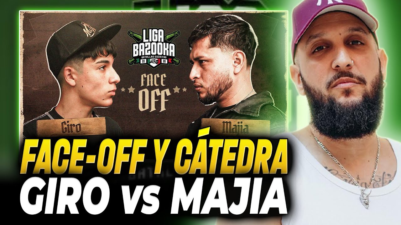 FACE-OFF GIRO vs MAJIA ✍🏻 UN DEBATE DEL PEN-GAME 😎 #LIGABAZOOKA