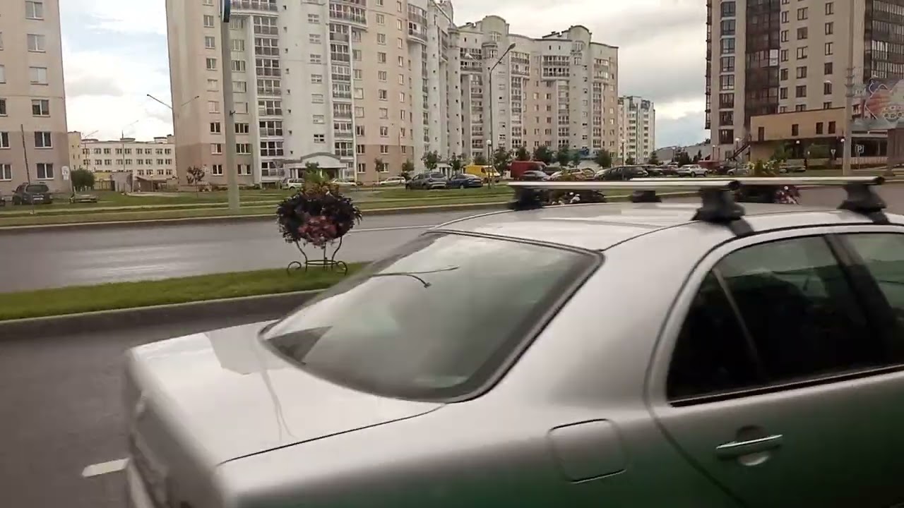 Могилёв. Поездка на автобусе МАЗ 203.045, б. н. 2325, маршрут №28