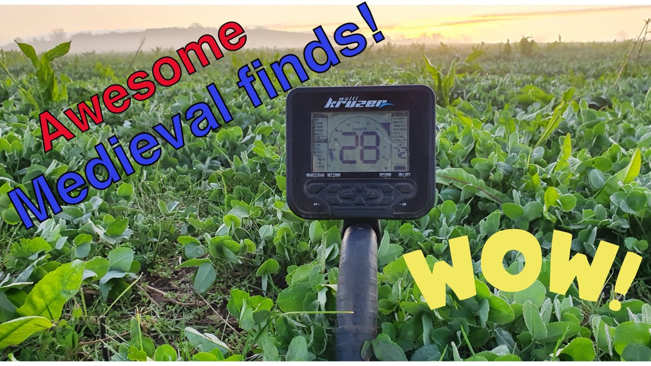 Metal Detecting UK - Awesome finds on The Medieval Field!