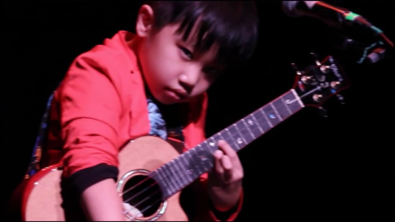 (MJ)Beat it , covered by Feng E 馮羿, Ukulele Young Talent Charity Show