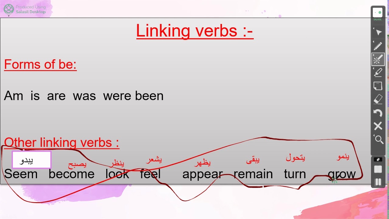 linking verbs