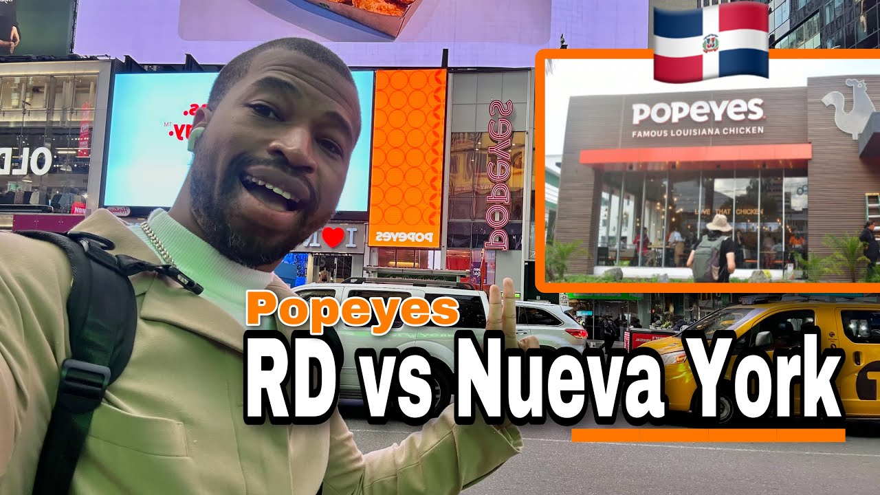 Popeyes República Dominicana vs Popeyes Nueva York ! Te sorprenderá quien ganó !