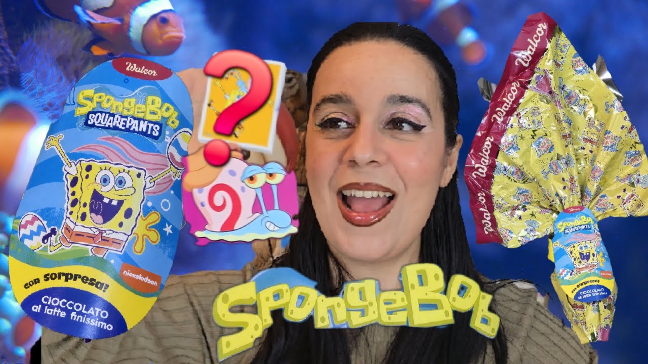 APRIAMO INSIEME L'UOVO DI PASQUA SpongeBob di Walcor 2025 🧀🤣
