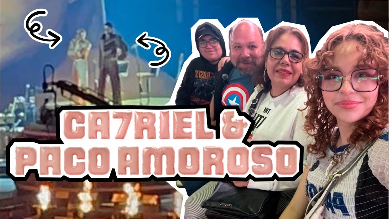 Ca7riel y Paco Amoroso en MÉXICO