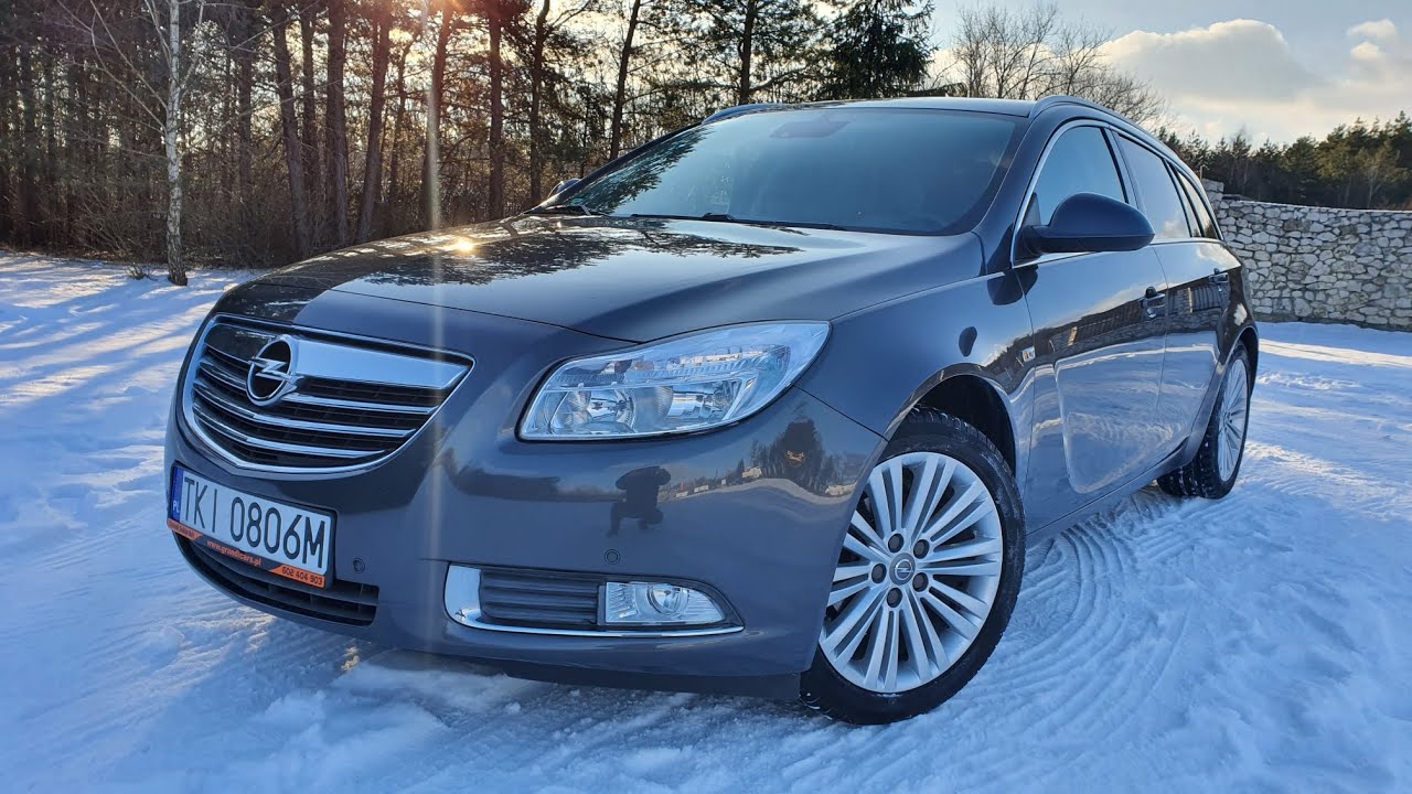 Opel Insignia A 2012 1.4 Turbo 140KM Sports Tourer Prezentacja Samochodu