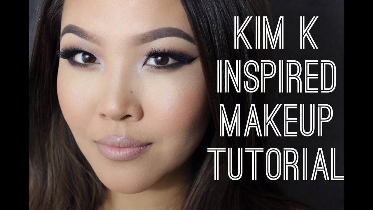 KIM K INSPIRED TUTORIAL + Suitable for Asian/Hooded Eyes | MARLA NYAMDORJ