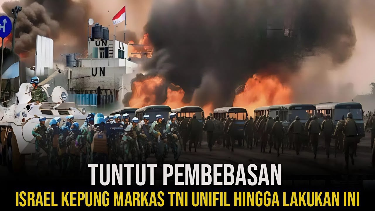 🔴NGAMUK‼️TUNTUT PEMBEBASAN ANGGOTANYA, RATUSAN MILITER ISRAEL KEPUNG POS TNI HINGGA LAKUKAN INI. 
