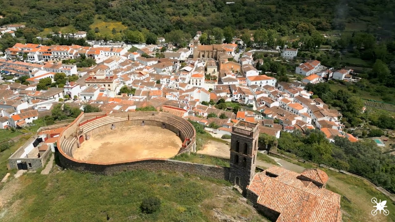Dron. Almonaster la Real. Huelva.