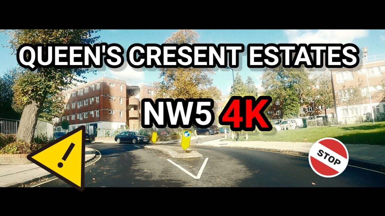 QUEENS CRESENT ESTATES - QC - KENTISH TOWN - CAMDEN- NW5 || LONDON HOODS IN 4K 2020