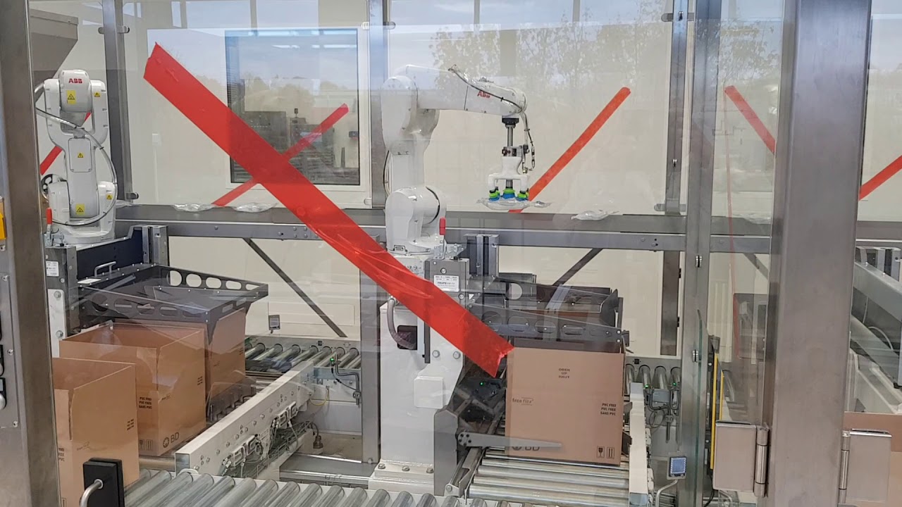 Aplicatii Robotizate  in Industria Electronica 🔌- Solutii de ambalare prin IHOPE Real