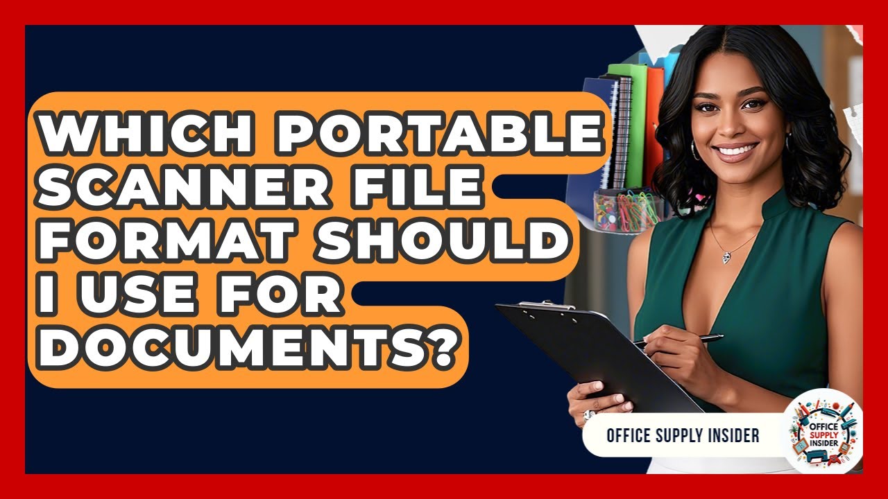 Which Portable Scanner File Format Should I Use For Documents? - Office Supply Insider