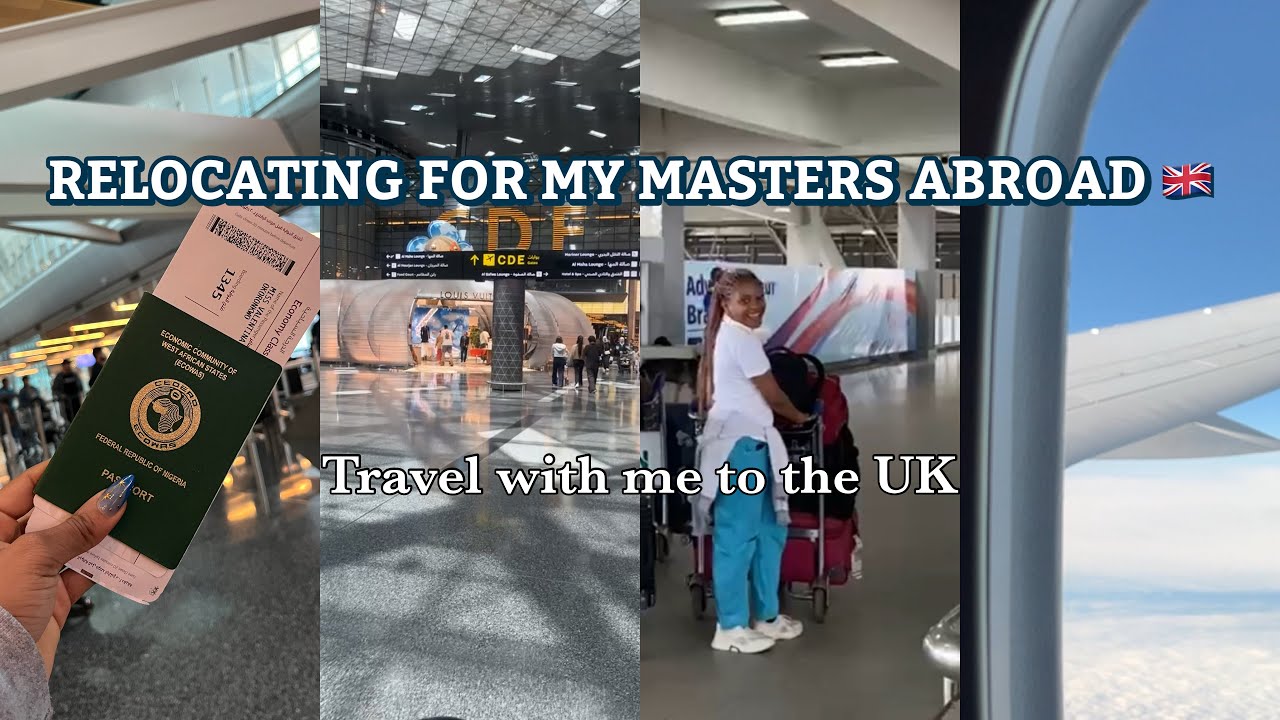 Moving to the UK for my masters | Relocation Vlog 2025