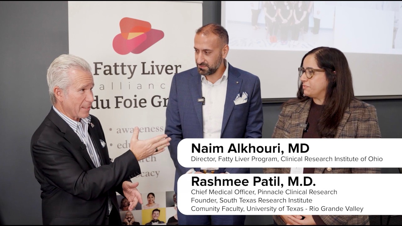 Dr. Naim Alkhouri and Dr. Rashmee Patil In San Antonio, at our Your Liver, Your Health event.