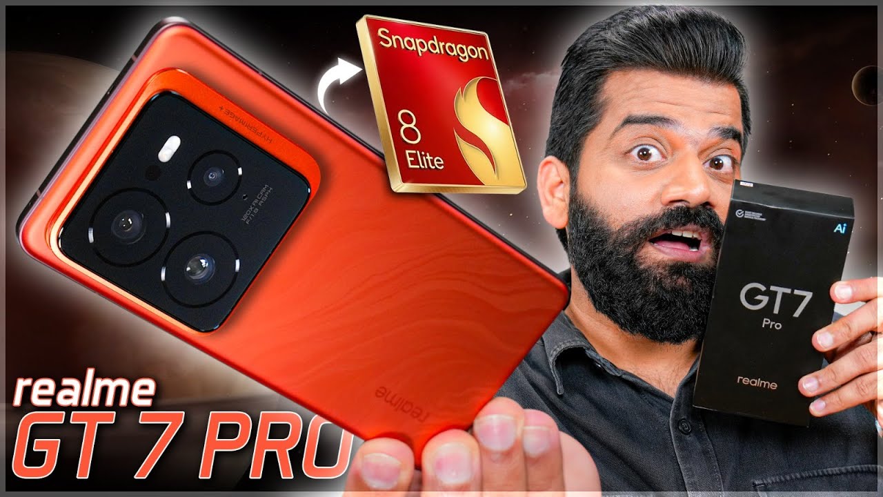 Realme GT 7 Pro Unboxing & First Look - Complete Flagship?🔥🔥🔥