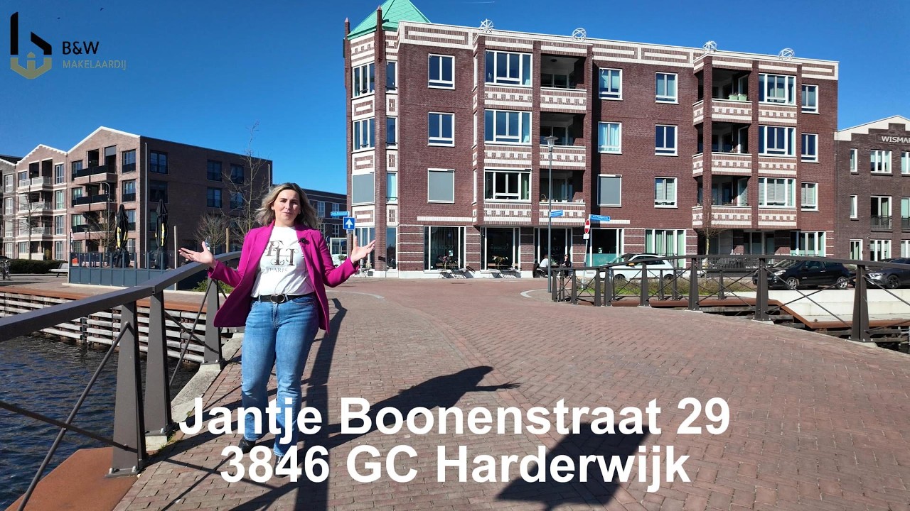 Woonvideo Jantje Boonenstraat 29 Harderwijk B&W Makelaardij