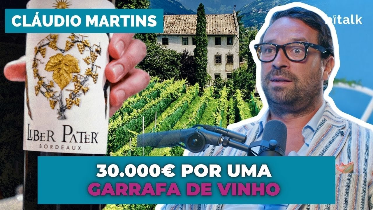 #151: COMO INVESTIR EM VINHO E A QUALIDADE DO VINHO PORTUGUÊS  c/ Cláudio Martins