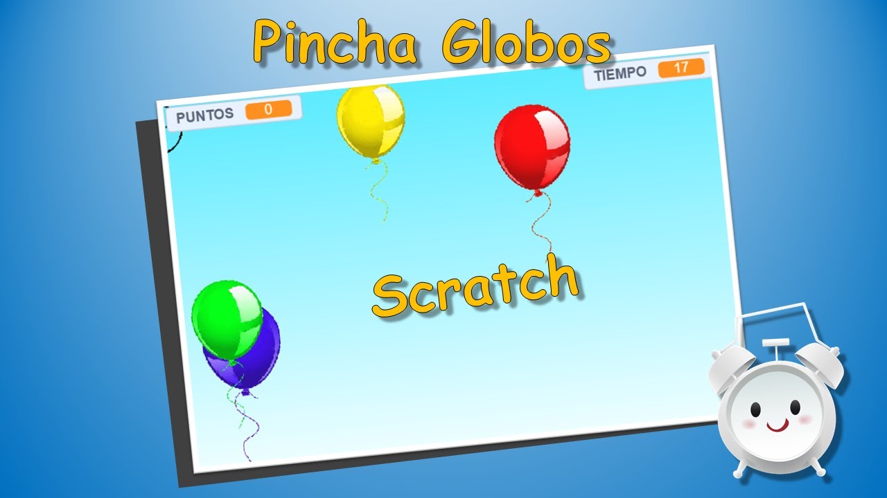 Tutorial del Juego Pincha Globos 3 Scratch - Final