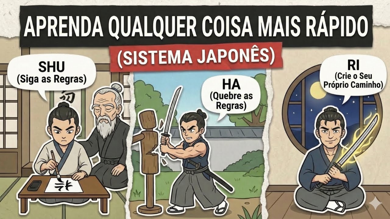 O Segredo Japonês para Dominar Qualquer Habilidade em Tempo Recorde