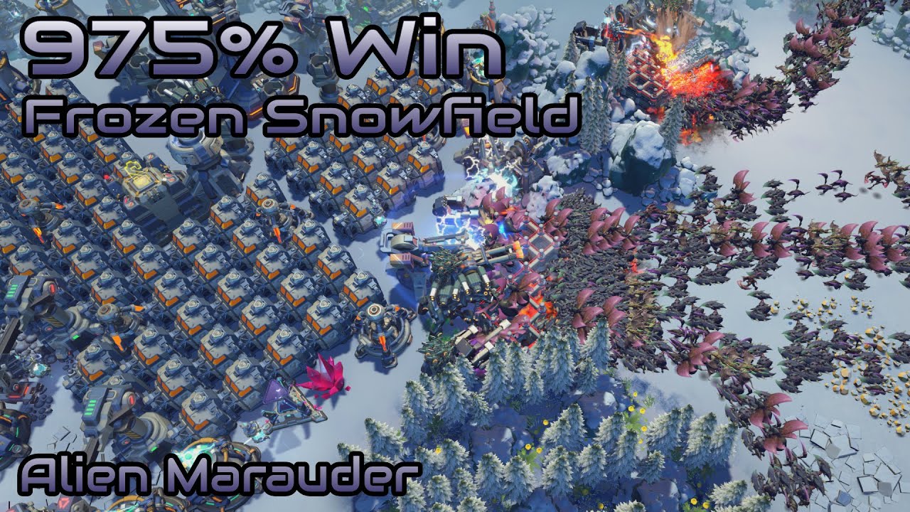 Alien Marauder - 975%: Win - Frozen Snowfield