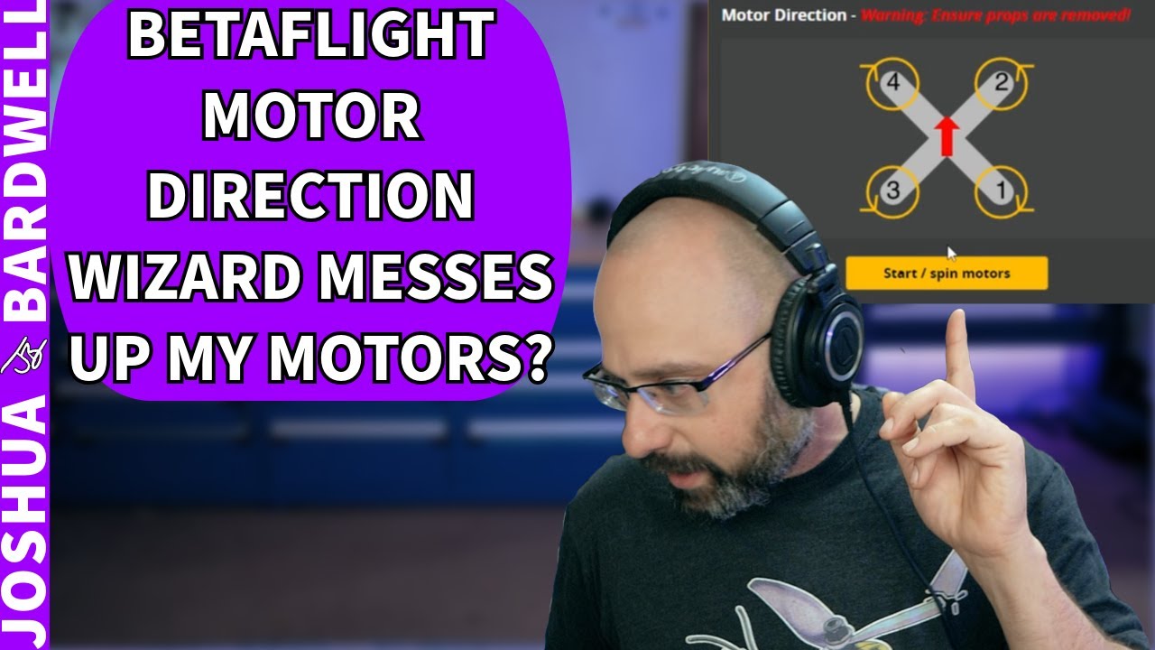 Функция направления двигателей в Betaflight заставляет все мои двигатели работать в неправильном ...