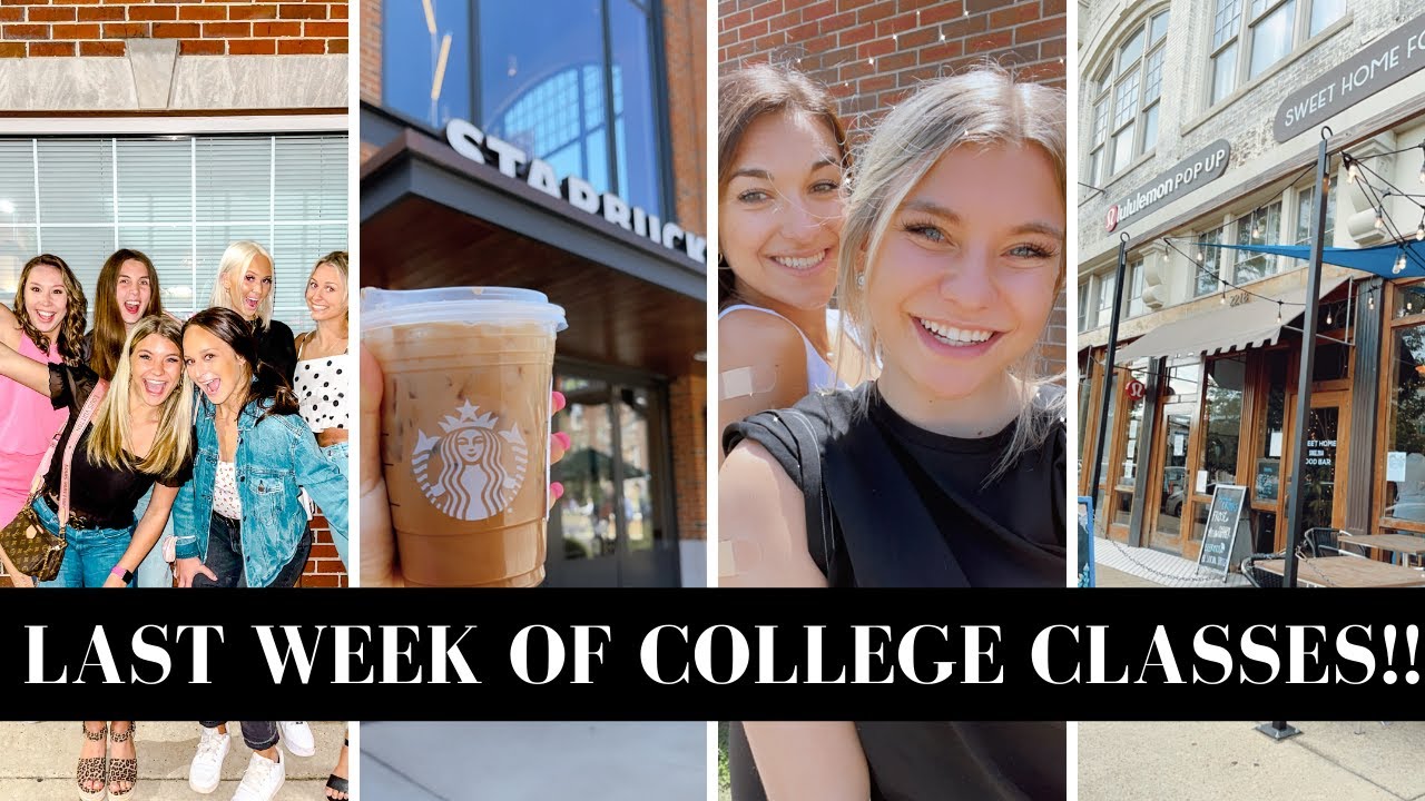 College Week in my Life: Last Week of Classes! | The University of Alabama