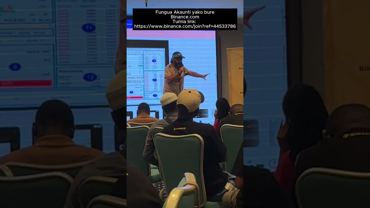 BINANCE Conference - Dar es Salaam and the chaotic chaos that doesn't hurt BITCOIN