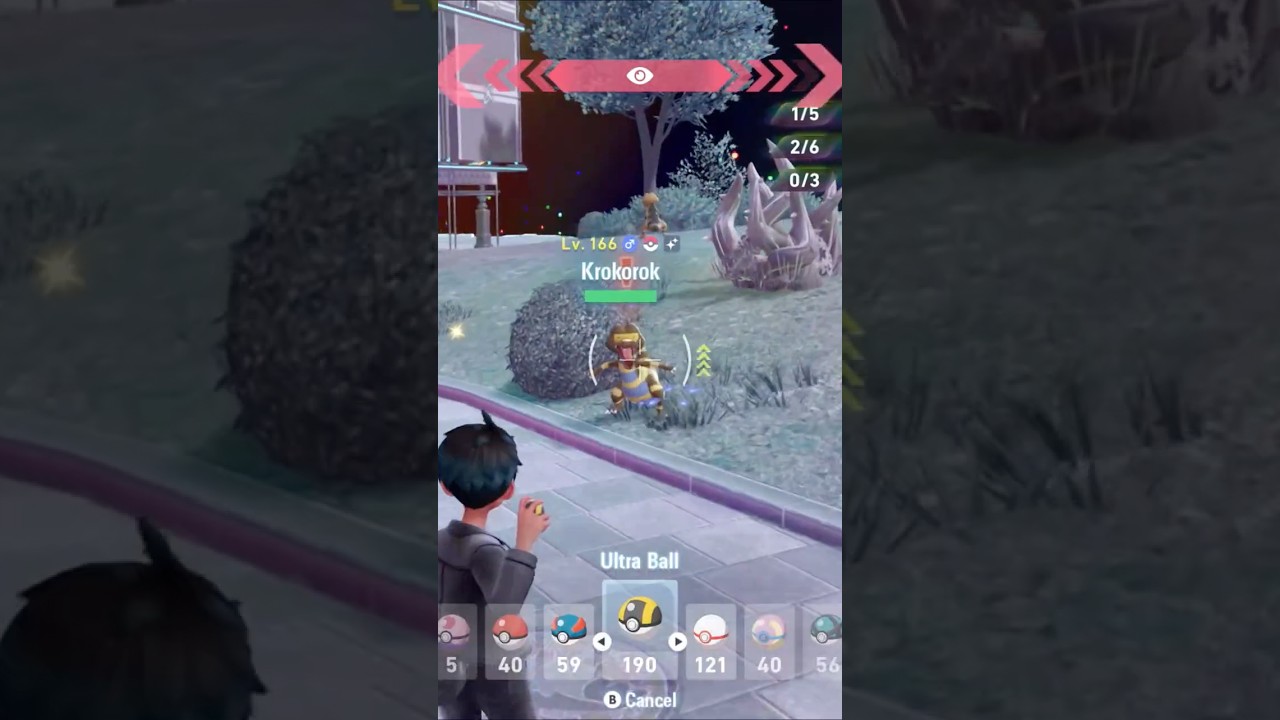 Блестящий Крокорок в Pokémon Legends ZA ✨ 