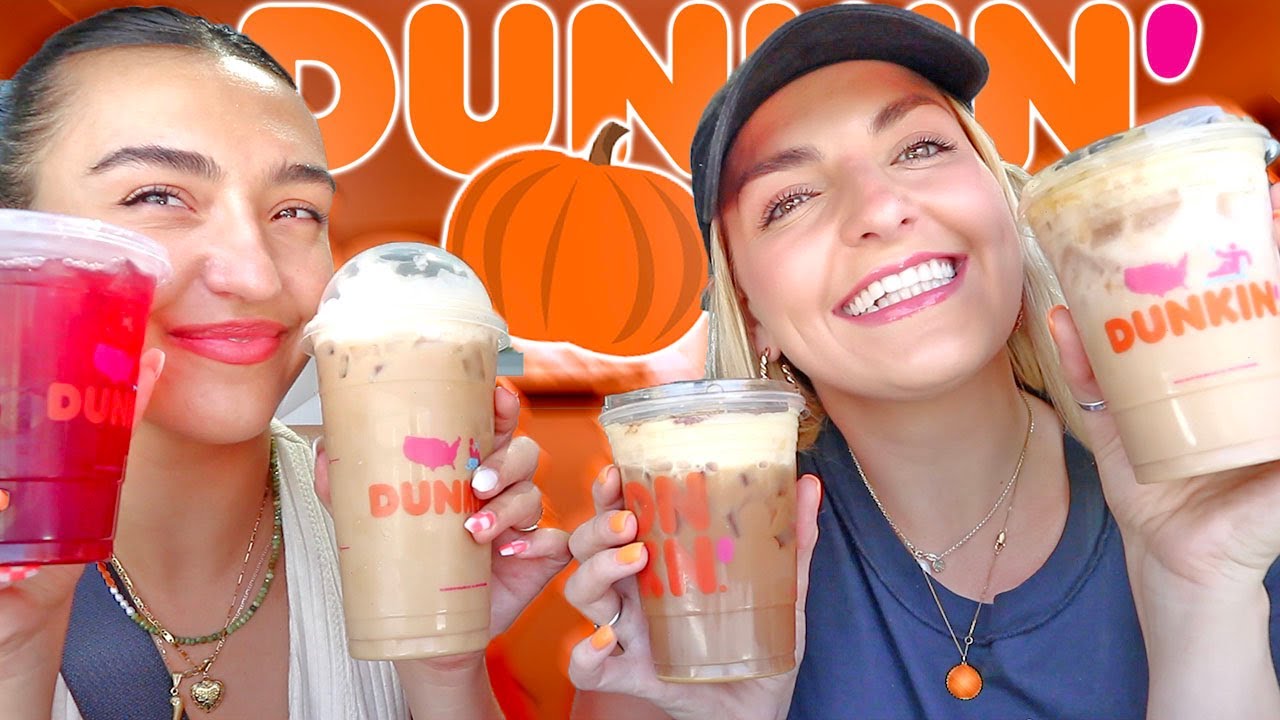 Dunkin Donut Mukbang W/ VANNI *PUMPKIN SPICE*