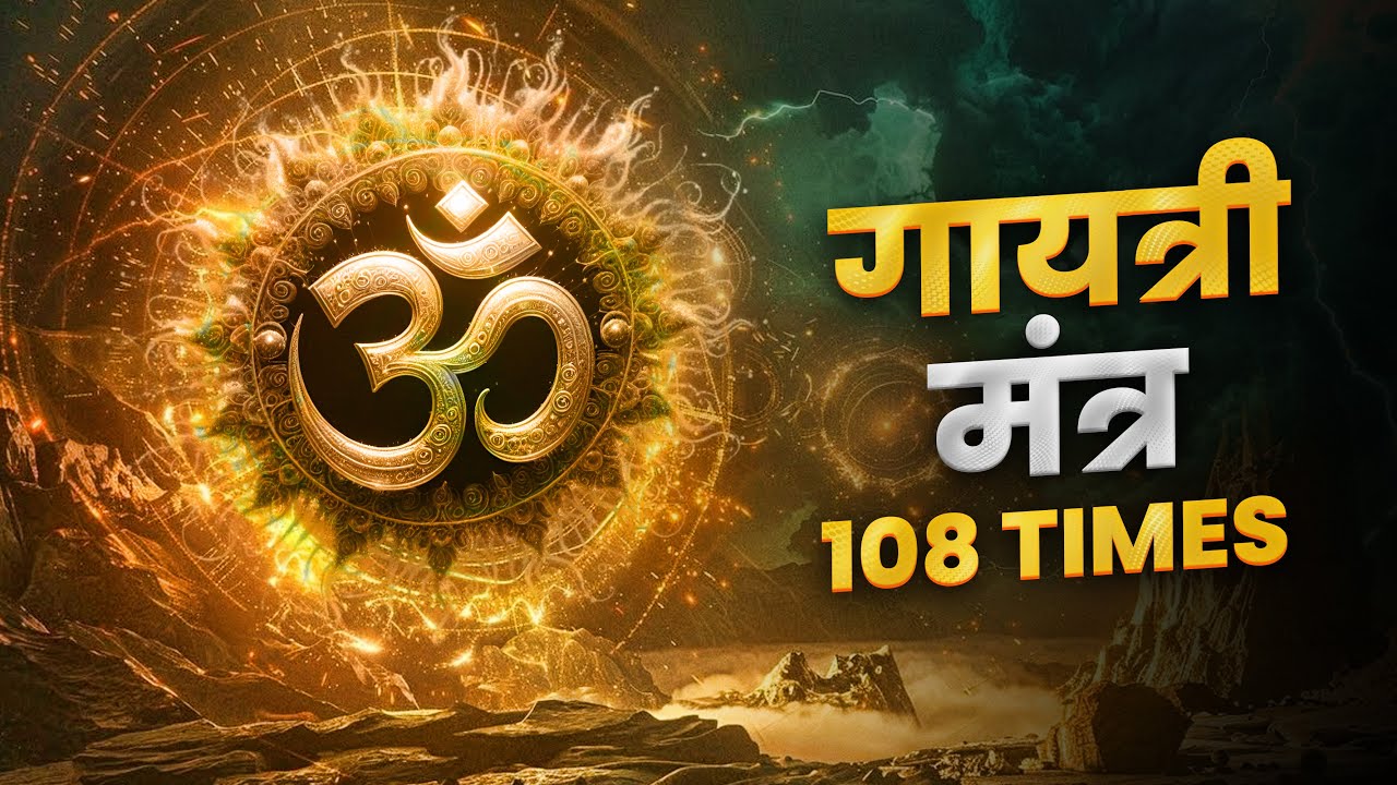 गायत्री मंत्र | Gayatri Mantra 108 Times || Powerful Mantra | ॐ भूर्भुवः स्व: || Shakti Swarup