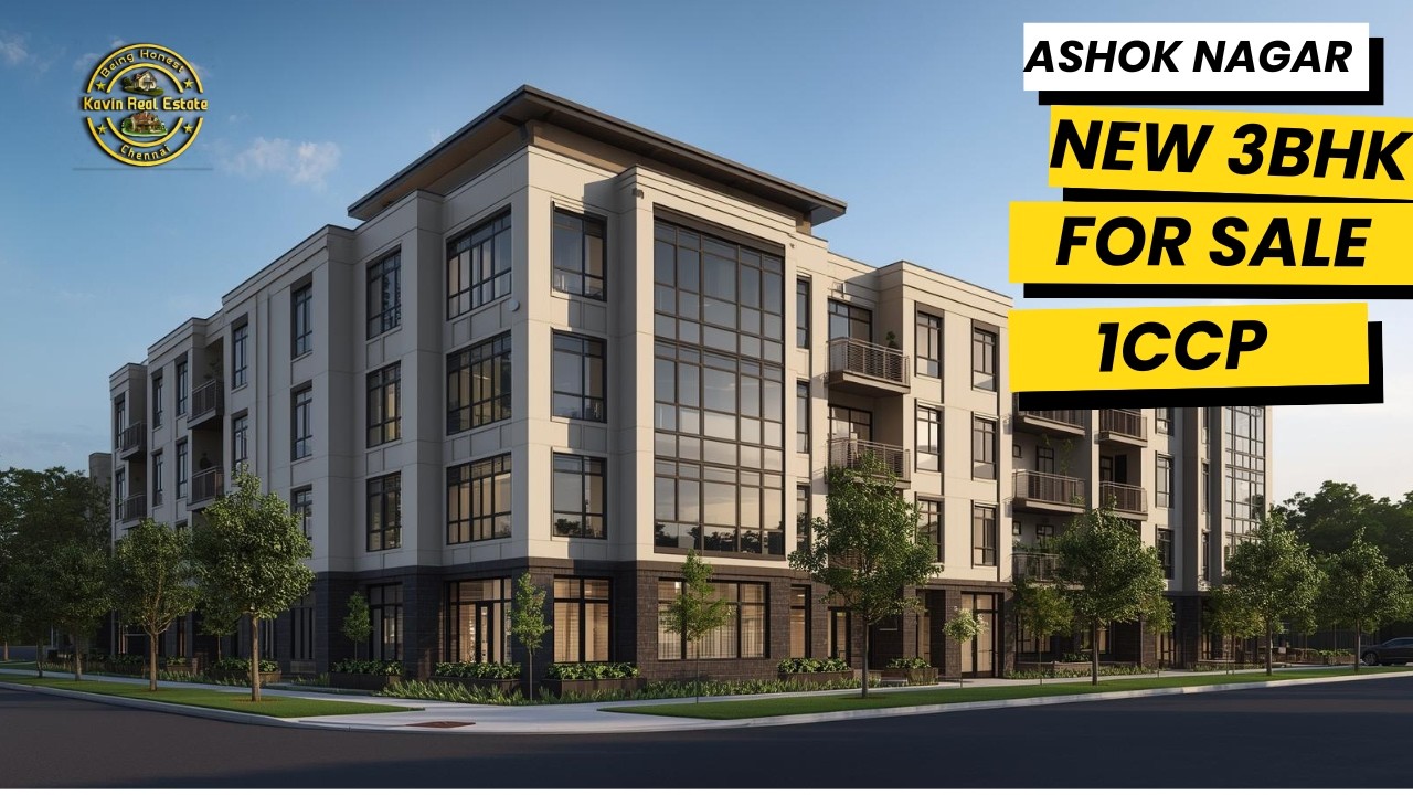 ID 2600 -  3BHK For Sale in Ashok Nagar || Prime Location || 1CCP || 30 Ft Road || New Building |