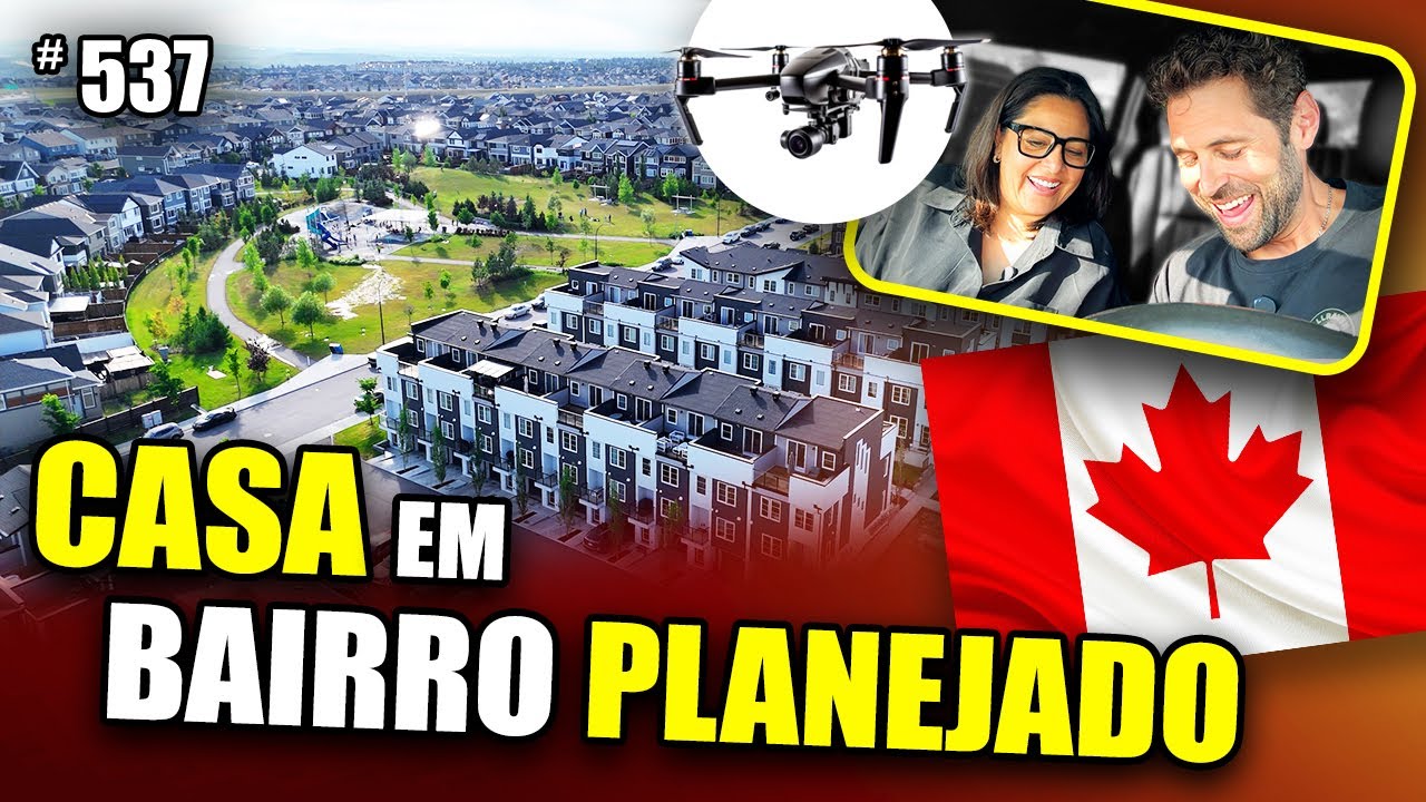 Quanto custa a CASA DOS SONHOS em um BAIRRO PLANEJADO no Canadá?  #537