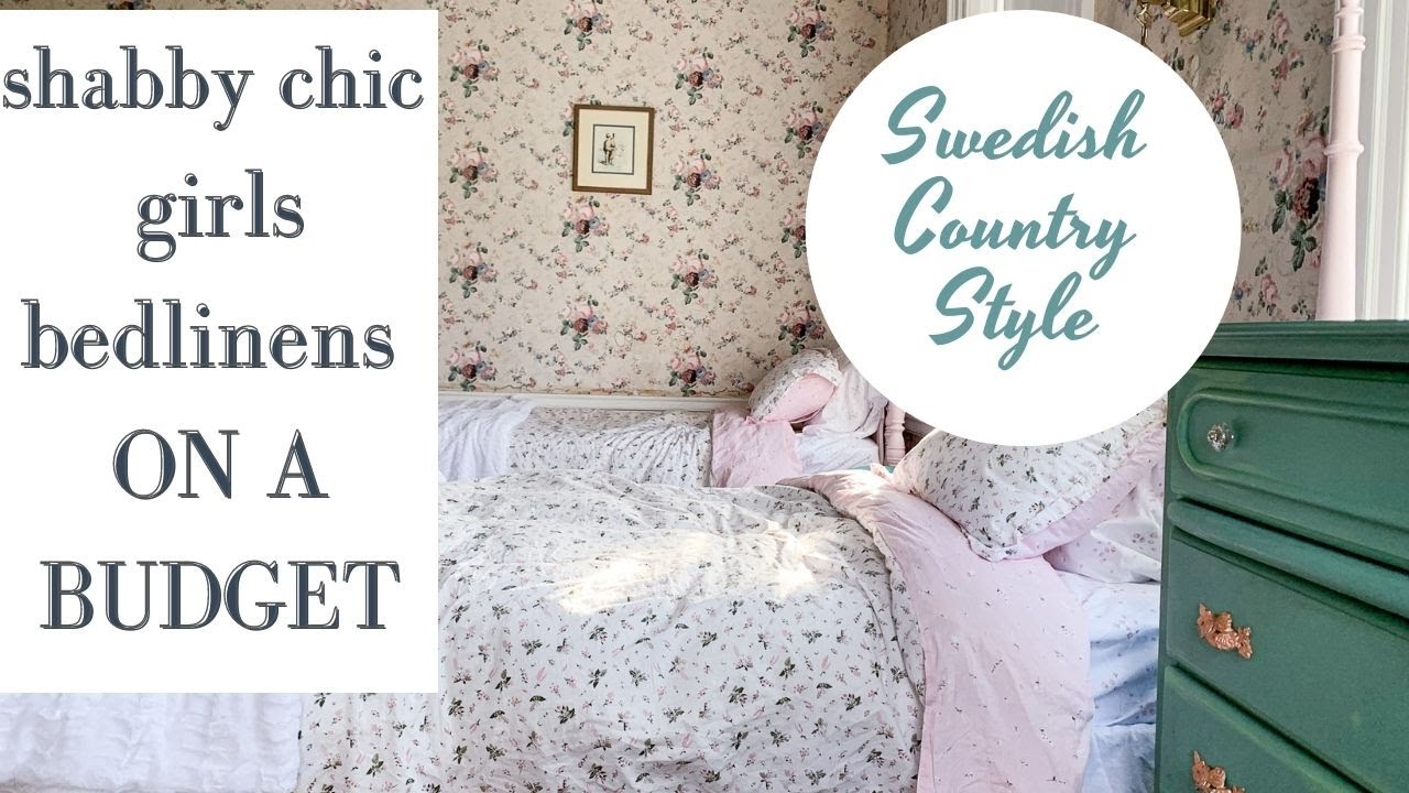 Shabby Chic Girls' Bedding on a Budget