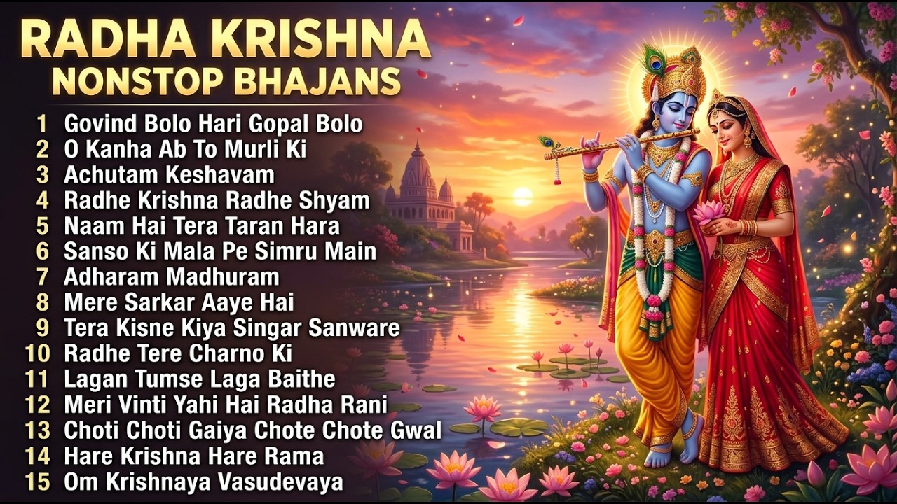 Best Krishna Bhajans 2026 | Radha Krishna Bhakti Song | Morning Bhakti Songs 2026