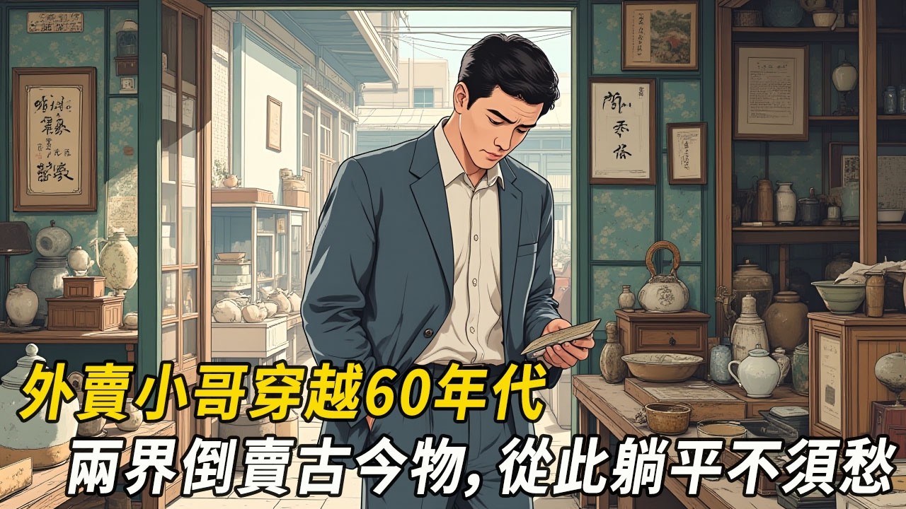 穿越1960：外賣小哥覺醒空間，現代物資救活家人，古董換來躺平人生！#年代文 #小说 #穿越 #爽文