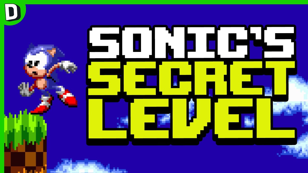 Прохождение уровня Sonic The Hedgehog's Super Secret (с комментариями)
