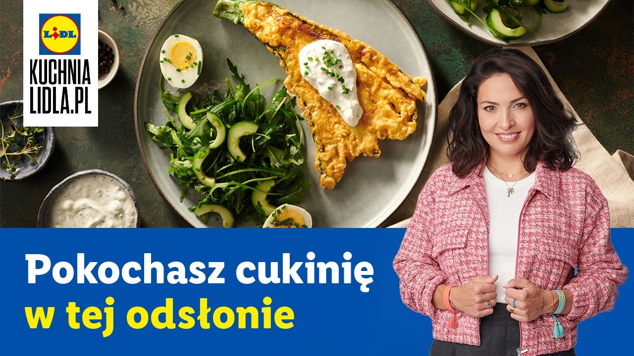Smażona cukinia w panierce | Kinga Paruzel & Kuchnia Lidla